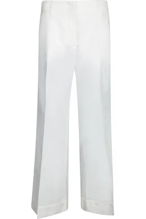 Incotex Femme, Pantalons, Blanc, Taille: 42 FR Pantalon blanc élégant pour femmes
