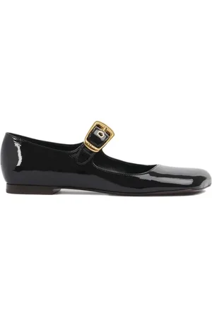 Chloé Femme, Chaussures, Noir, Taille: 37 EU Ballerines Noires Design Élégant