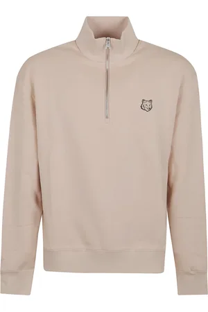 Maison Kitsuné Homme, Sweatshirts et sweats à capuche, , Taille: S Sweat Gris pour Sorties Décontractées