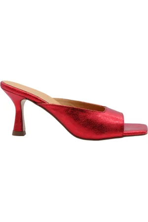 CTWLK. Femme, Chaussures, Rouge, Taille: 40 EU Mules Élégantes Collection Lesotho