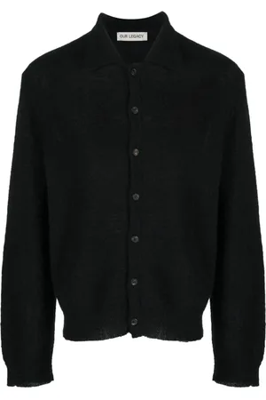OUR LEGACY Homme, Pulls, Noir, Taille: L Polo Chemises