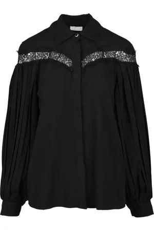 Liu Jo Femme, Blouses et Chemises, Noir, Taille: 38 FR Chemise Élégante en Polyester