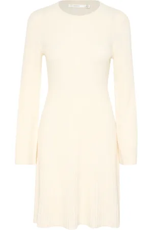 Gestuz Femme, Robes, , Taille: 44 FR Robe courte en laine en Egret