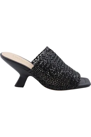 Twin-Set Femme, Chaussures, Noir, Taille: 37 EU Mules Élégantes