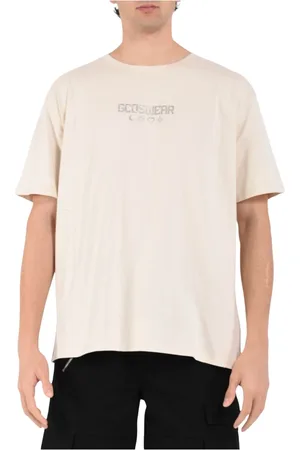 GCDS Homme, Tops, , Taille: M T-shirt en coton avec col rond