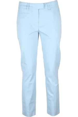Dondup Femme, Pantalons, Bleu, Taille: W28 Pantalon en coton et élasthanne