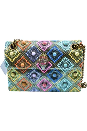 Kurt Geiger Femme, Sacs, Multicolore, Taille: ONE Size Sac à Main Turquoise Bijou pour Femmes