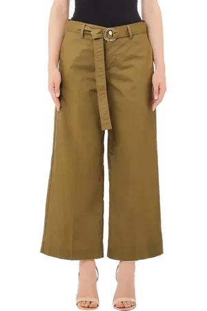 Liu Jo Femme, Pantalons, Vert, Taille: W32 Pantalon Palazzo Vert