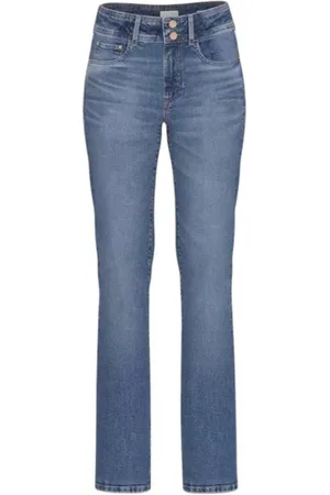 Guess Femme, Jeans, Bleu, Taille: W29 Pantalon Shape Up Droit