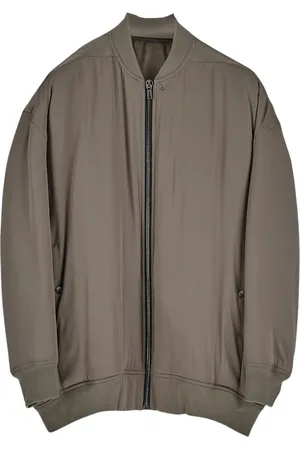 Rick Owens Femme, Vestes, Brun, Taille: 38 FR Veste de Vol Bomber Élégante