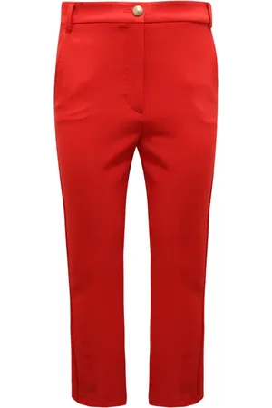 Max Mara Femme, Pantalons, Rouge, Taille: 36 FR Pantalon Virtuel