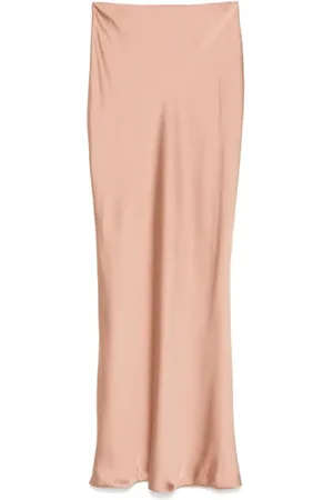 Norma Kamali Femme, Jupes, Rose, Taille: 36 FR Jupe Obie en Coupe Bias