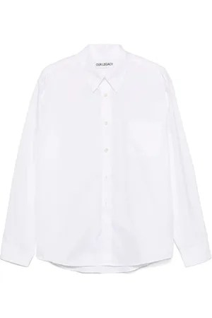 OUR LEGACY Homme, Chemises, Blanc, Taille: XL Beyond BD Shirt