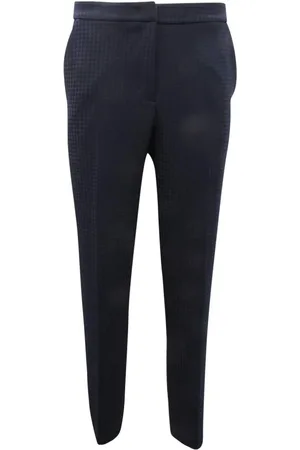 Emporio Armani Femme, Pantalons, Bleu, Taille: 40 FR Pantalon Bleu Nuit Modèle 6K2P95 2Njfz