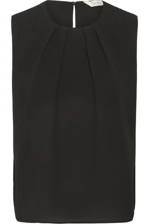 Part Two Femme, Tops, Noir, Taille: 34 FR Haut Féminin Noir avec Col Rond