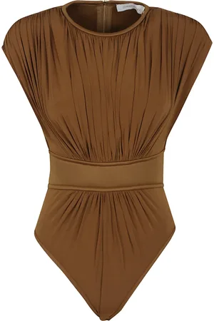 ZIMMERMANN Femme, Tops, Vert, Taille: 38 FR Glow Bodysuit