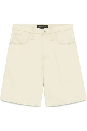 Federico Cina Homme, Shorts, Vert, Taille: L Jean Classique à Cinq Poches Vert Clair