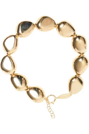 FEDERICA TOSI Femme, Accessoires, Jaune, Taille: ONE Size Collier en Or Fait Main avec Fermoir à Ressort