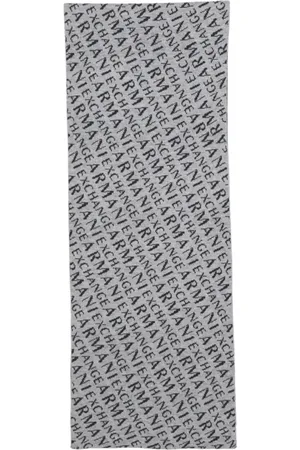 Armani Exchange Homme, Accessoires, Gris, Taille: ONE Size Écharpe Homme Laine Mélangée