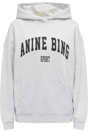 ANINE BING Femme, Sweatshirts et sweats à capuche, Gris, Taille: 36 FR Sweat à Capuche Harvey Gris