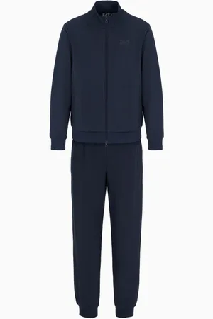 EA7 Homme, Sport, Bleu, Taille: XL Essentiel Confort Jogger Pantalon