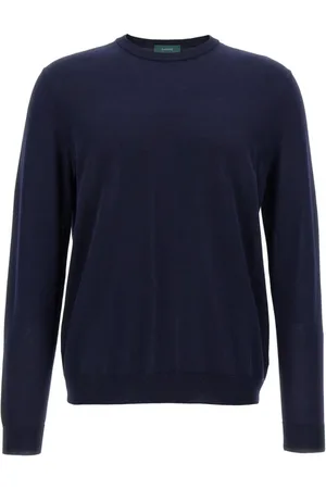 ZANONE Homme, Pulls, Bleu, Taille: L Pulls élégants pour un look chic