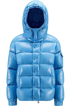 Moncler Femme, Vestes, Bleu, Taille: 46 FR Vestes Matelassées pour Hommes