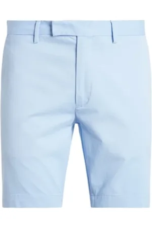 Ralph Lauren Homme, Shorts, Bleu, Taille: W38 Short Chino Slim Stretch
