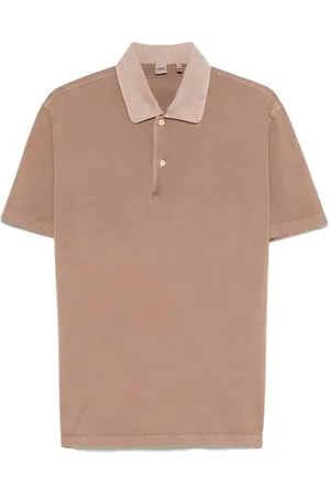 Aspesi Homme, Tops, Brun, Taille: L Polo Classique