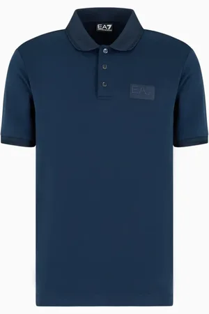 EA7 Homme, Tops, Bleu, Taille: M Collection de T-shirts et Polos élégants