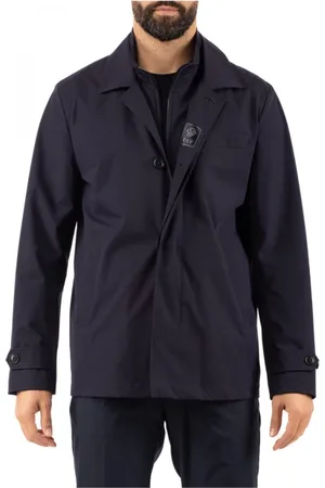 FAY Homme, Vestes, Bleu, Taille: XL Veste Blouson Élégante
