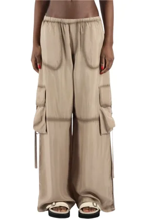 Acne Studios Femme, Pantalons, , Taille: 40 FR Pantalon en Viscose Ak0894