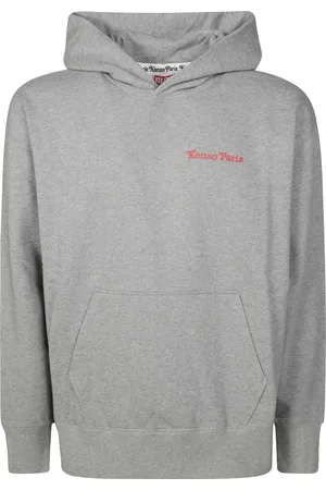 Kenzo Homme, Sweatshirts et sweats à capuche, Gris, Taille: M Collection Sweat à capuche Oversize