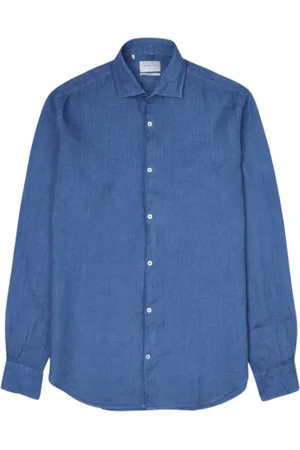 BROOKSFIELD Homme, Chemises, Bleu, Taille: 3XL Chemises Casual Bleues