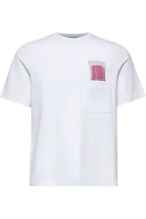 Jacquemus Homme, Tops, Blanc, Taille: XS Collection de T-shirts et Polos élégants