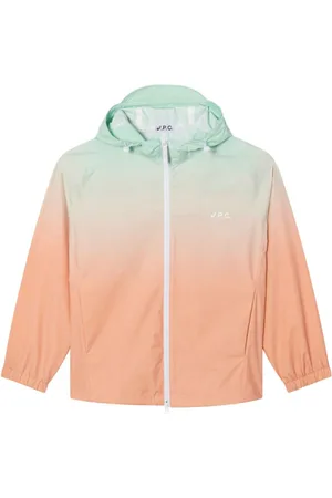 A.P.C. Homme, Vestes, Multicolore, Taille: L Veste Colorée à Capuche et Zip
