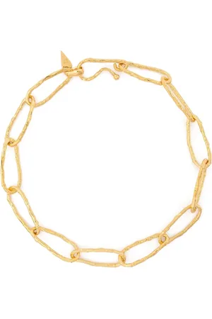 FORTE FORTE Femme, Accessoires, Jaune, Taille: ONE Size Collier Chaîne
