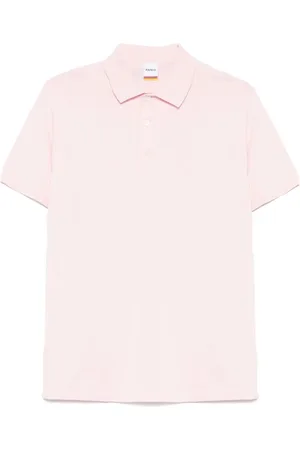 Aspesi Homme, Tops, Rose, Taille: XL Polo Basique