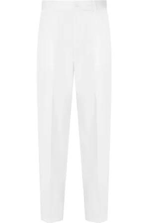 Armani Exchange Homme, Pantalons, Blanc, Taille: W30 Pantalon Beige pour un Look Élégant