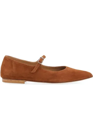 ANNA F. Femme, Chaussures, Brun, Taille: 39 EU Bottine Linea 878 en Daim