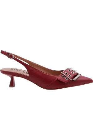 Bibi Lou Femme, Chaussures, Rouge, Taille: 37 EU Maluma Slingback Chaussures