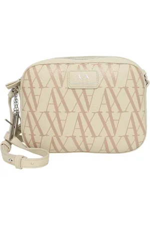 Armani Exchange Femme, Sacs, , Taille: ONE Size Sac bandoulière en similicuir avec logo