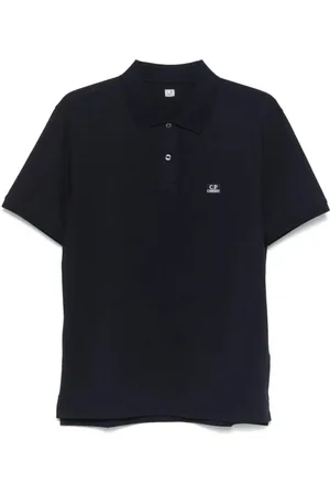 C.P. Company Homme, Tops, Bleu, Taille: L Polo avec logo