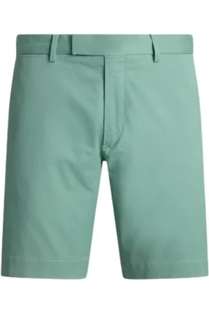 Ralph Lauren Homme, Shorts, Vert, Taille: W33 Short Chino Slim Fit Stretch