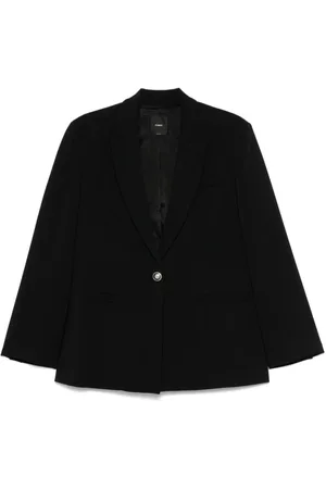 Pinko Femme, Vestes, Noir, Taille: 36 FR Vestes Noires pour Femmes