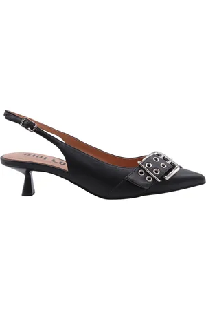 Bibi Lou Femme, Chaussures, Noir, Taille: 37 EU Sandales Slingback Chic Style Balvin