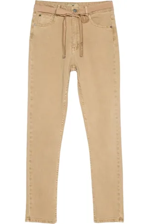 Twin-Set Femme, Jeans, , Taille: 36 FR Pantalon en coton avec poches et fermeture éclair