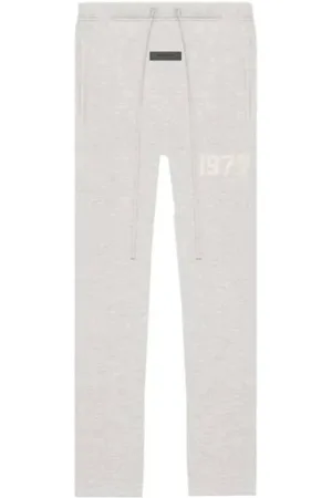 FEAR OF GOD Homme, Pantalons, Gris, Taille: M Pantalon de survêtement Essentials Avoine claire Ss22