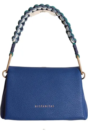 Hispanitas Femme, Sacs, Bleu, Taille: ONE Size Sac à bandoulière et à main, Collection Elphin