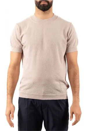 Daniele Fiesoli Homme, Tops, Rose, Taille: XL T-shirt élégant pour hommes